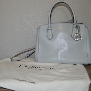 LK Bennett London Gray Cassandra Tote bag